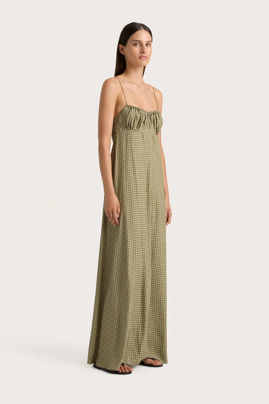 Faithfull Anessa Maxi Dress Oliander Floral