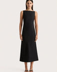 Faithfull Antibes Maxi Dress Black