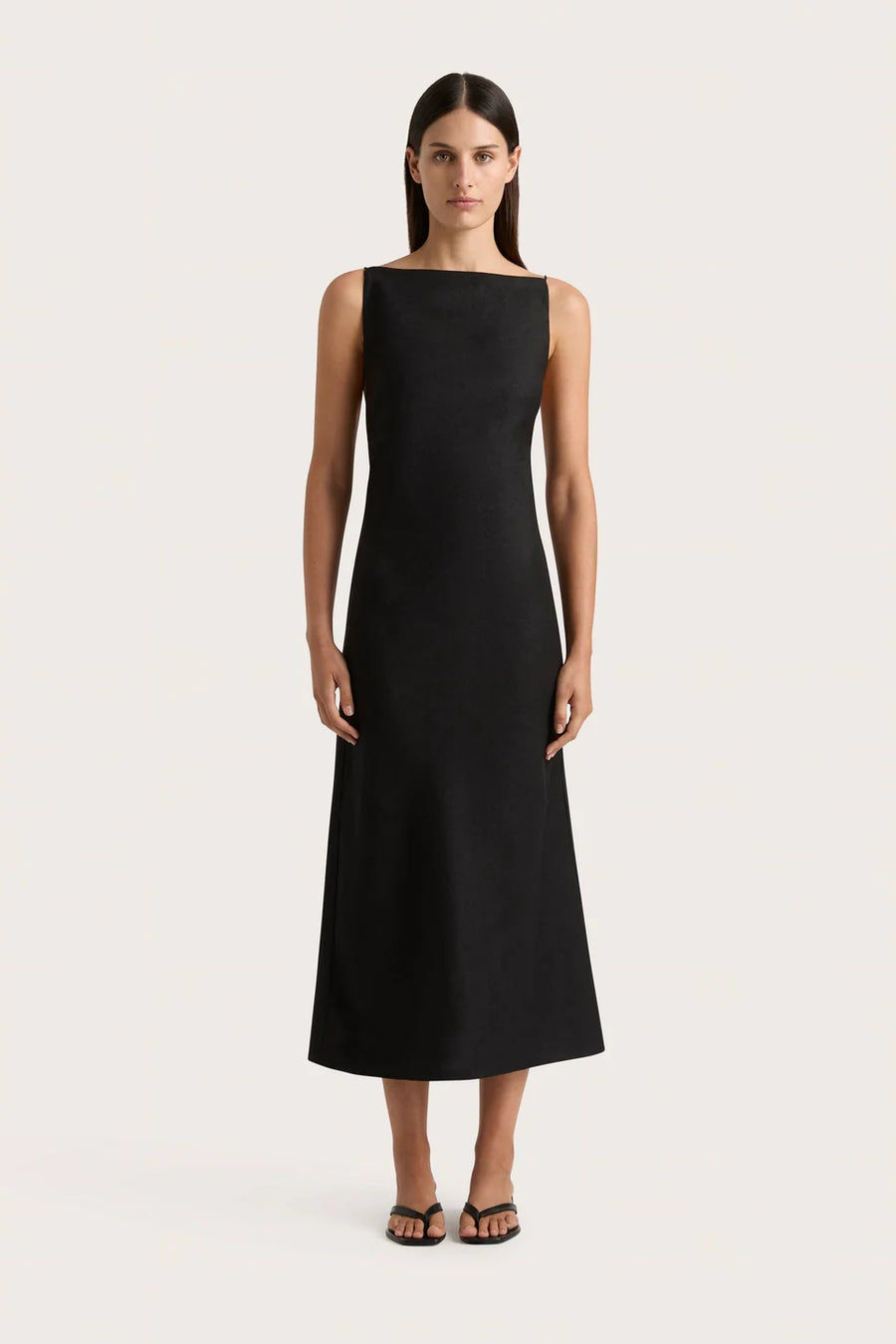 Faithfull Antibes Maxi Dress Black