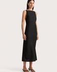 Faithfull Antibes Maxi Dress Black