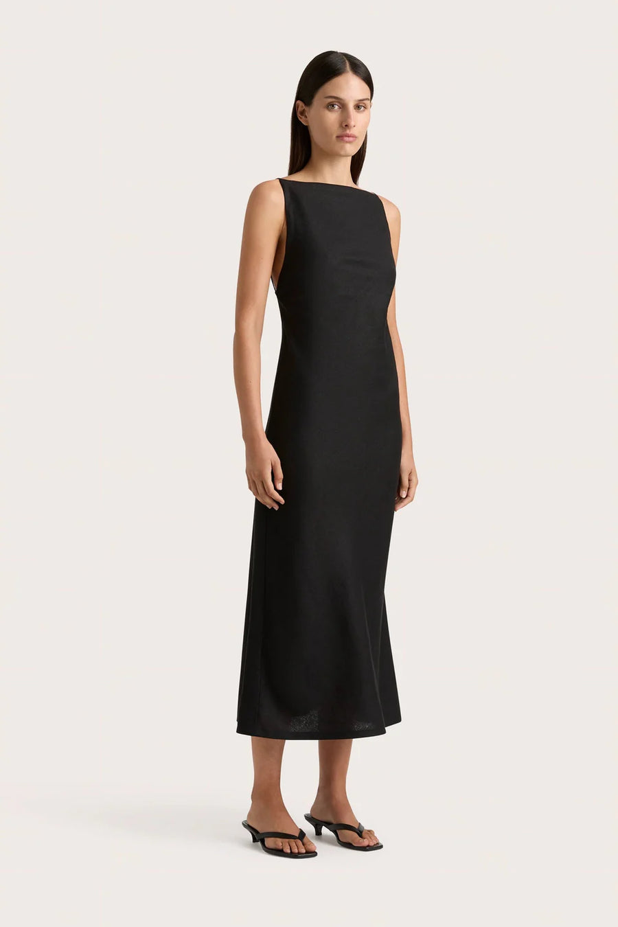 Faithfull Antibes Maxi Dress Black