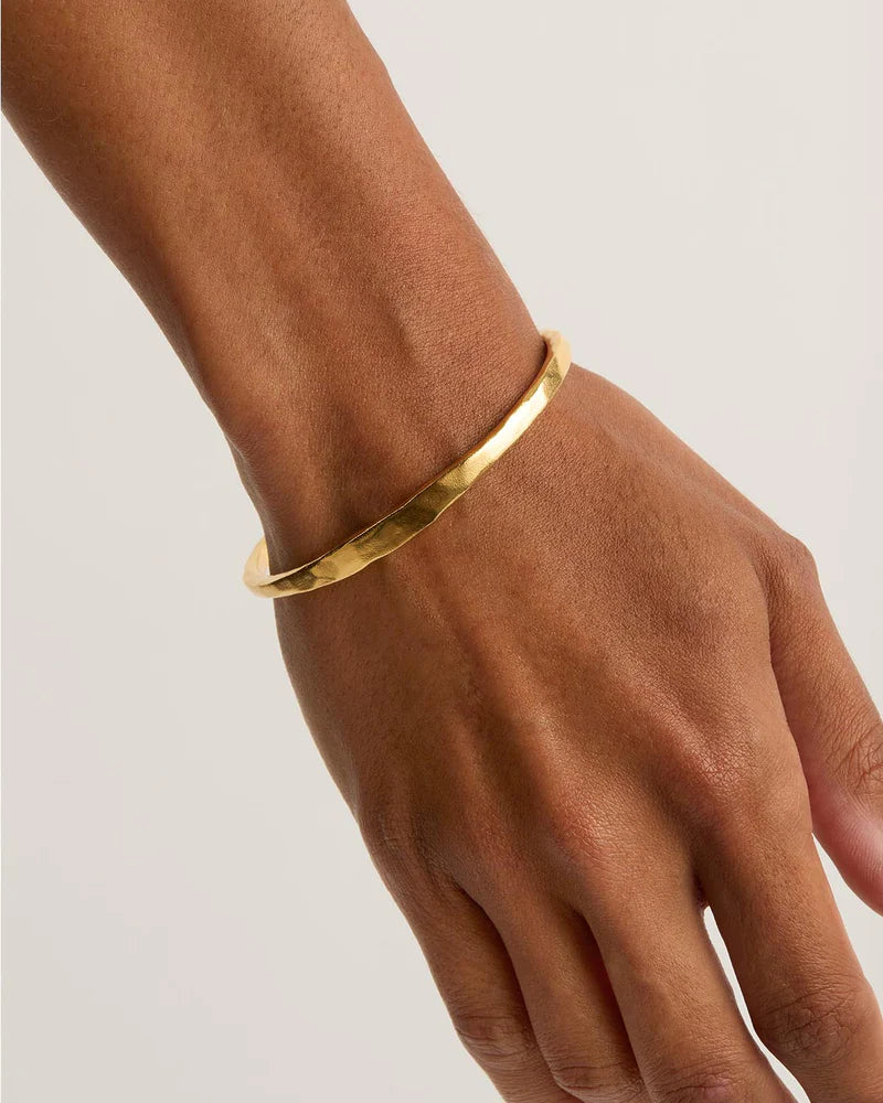 By Charlotte 18k Gold Vermeil Harmony Cuff