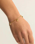 By Charlotte Wanderlust Charm Bracelet 18k Gold Vermeil