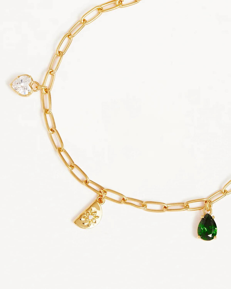 By Charlotte Wanderlust Charm Bracelet 18k Gold Vermeil