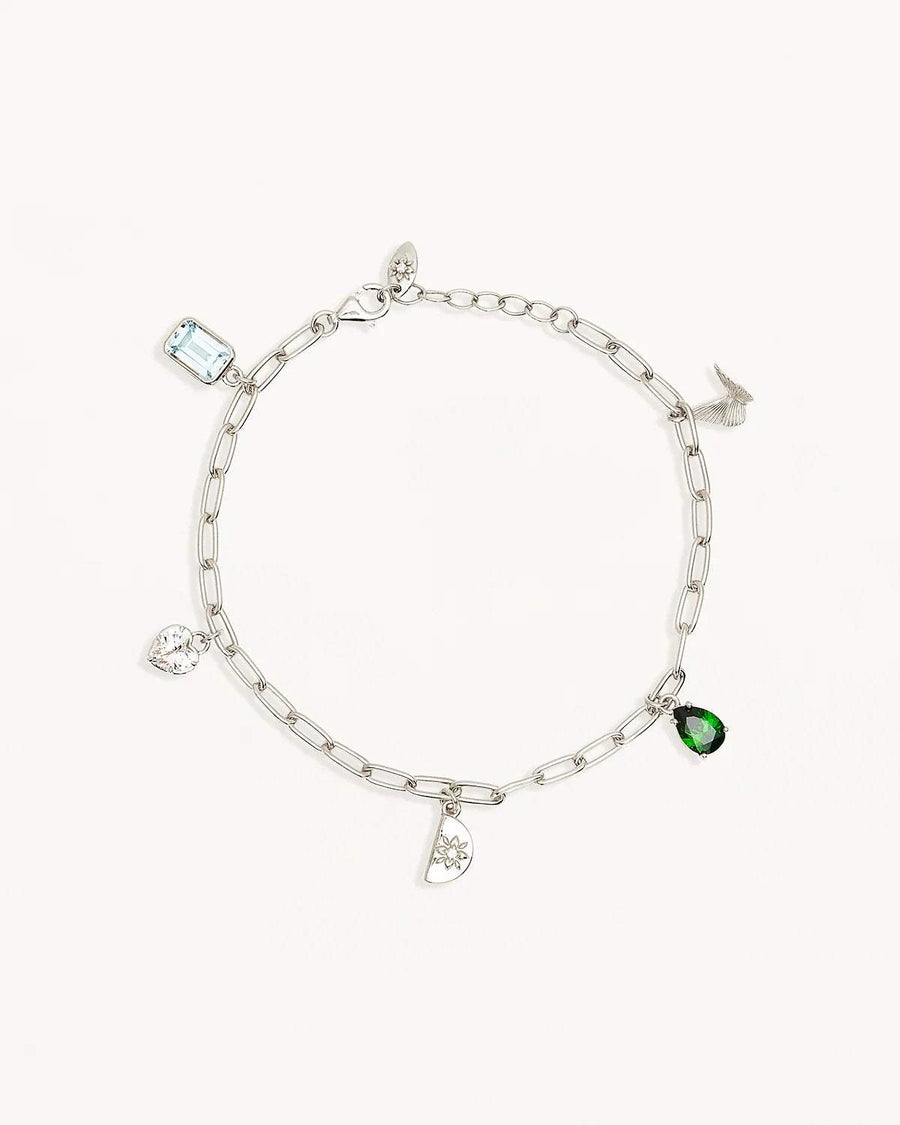 By Charlotte Wanderlust Charm Bracelet Sterling Silver