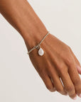 By Charlotte Sterling Silver Embrace Stillness Pearl Bracelet