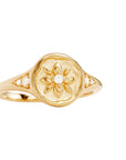 By Charlotte Live In Love Ring 18k Gold Vermeil