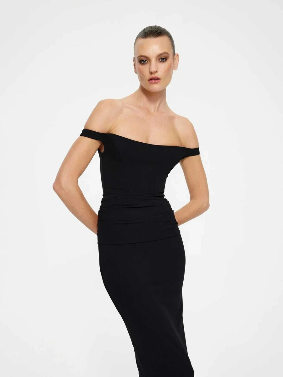 Effie Kats Hayward Gown Black