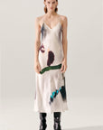 Silk Laundry 90s Slip Dress Phosphate