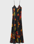 Silk Laundry 90s Slip Dress Tulipa Black