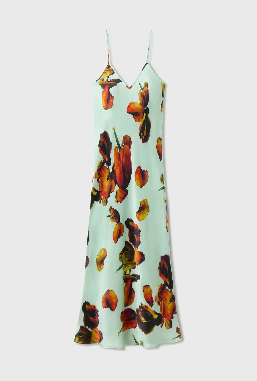 Silk Laundry 90s Slip Dress Tulipa Dew