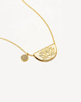 By Charlotte Lucky Lotus Necklace 18k Gold Vermeil