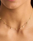 By Charlotte Endless Grace Pearl Choker 18k Gold Vermeil