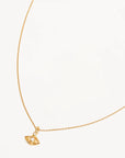 By Charlotte 18k Gold Vermeil I am Protected Necklace.