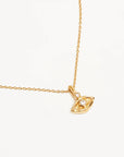 By Charlotte 18k Gold Vermeil I am Protected Necklace.