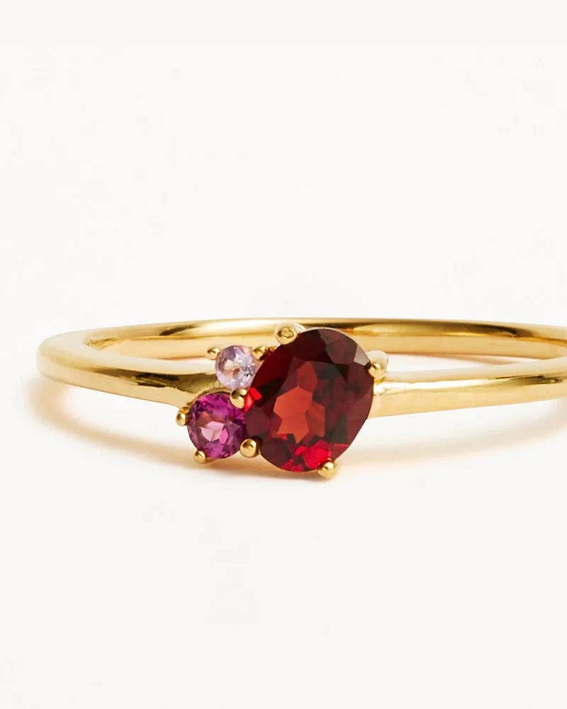 Charlotte Gold Kindred January Birthstone Ring