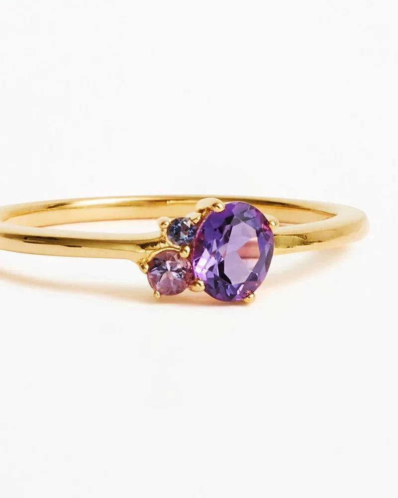 Charlotte Gold Kindred February Birthstone Ring