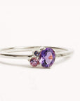 Charlotte Sterling Silver Kindred February Birthstone Ring