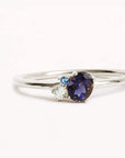 Charlotte Sterling Silver Kindred September Birthstone Ring