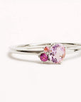 Charlotte Sterling Silver Kindred October Birthstone Ring