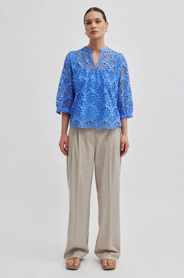 Second Female Stefanie Blouse Ultramarine