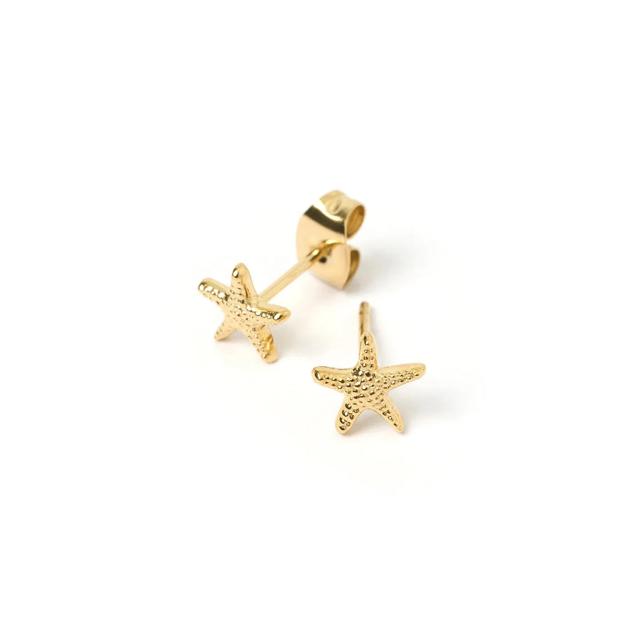 Arms of Eve Starfish Studs Gold