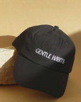 Gentle Habits Positive Outcomes Cap Black