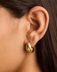 Charlotte 18k Gold Vermeil Wild Heart Large Earrings