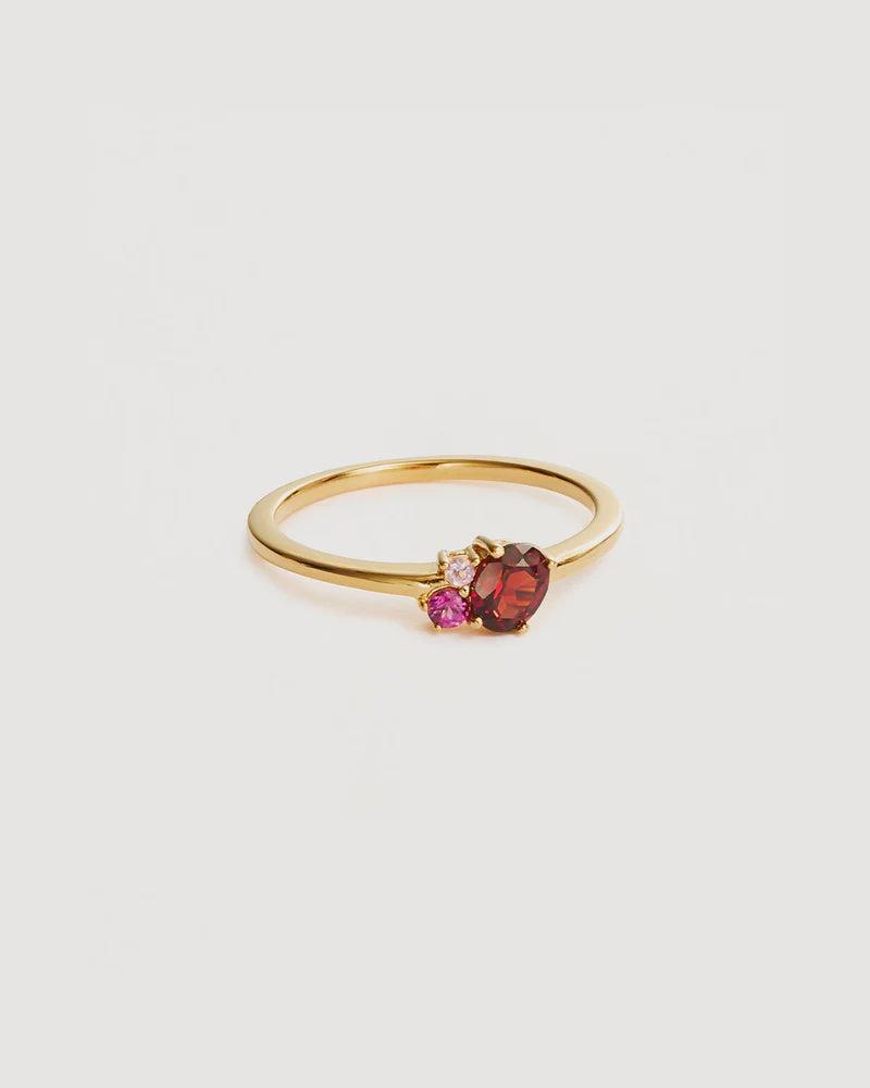 Charlotte Gold Kindred January Birthstone Ring