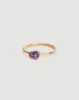 Charlotte Gold Kindred February Birthstone Ring