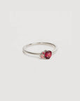 Charlotte Sterling Silver Kindred July Birthstone Ring