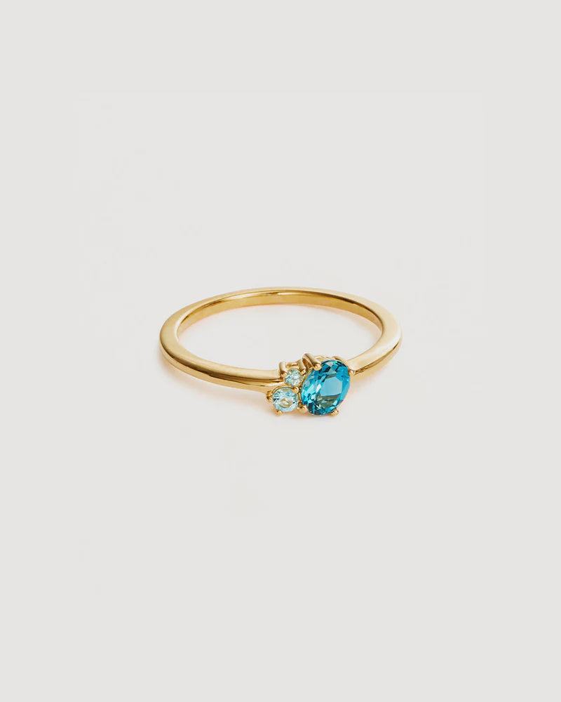 Charlotte Gold Kindred December Birthstone Ring